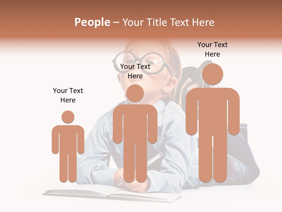 Emotion Shirt Business PowerPoint Template