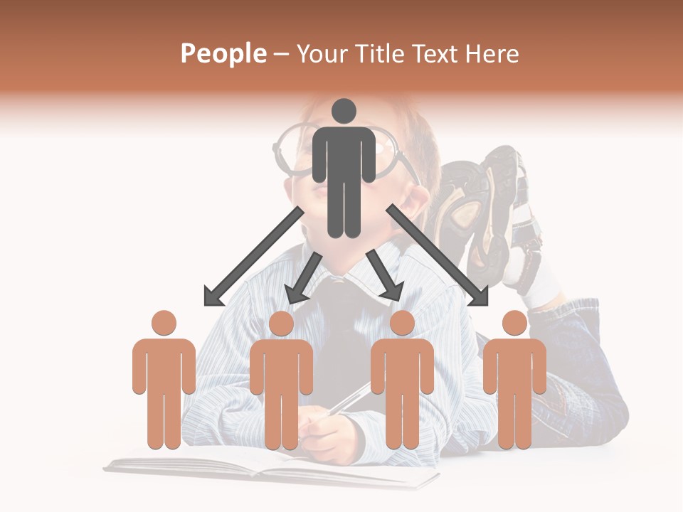 Emotion Shirt Business PowerPoint Template