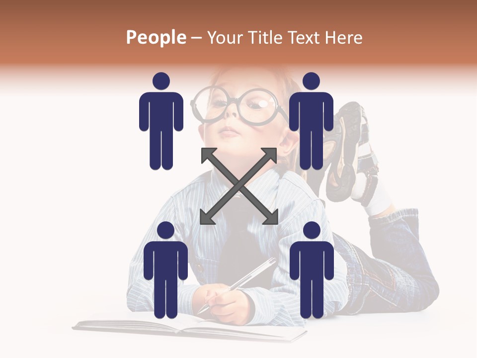 Emotion Shirt Business PowerPoint Template