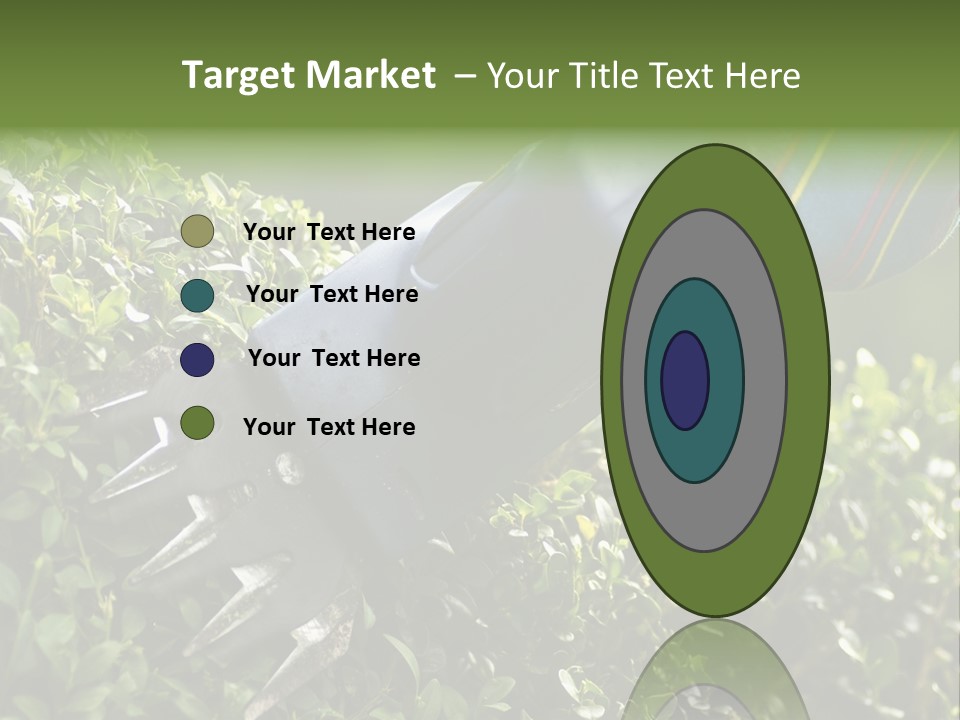 Boxwood Beech Working PowerPoint Template