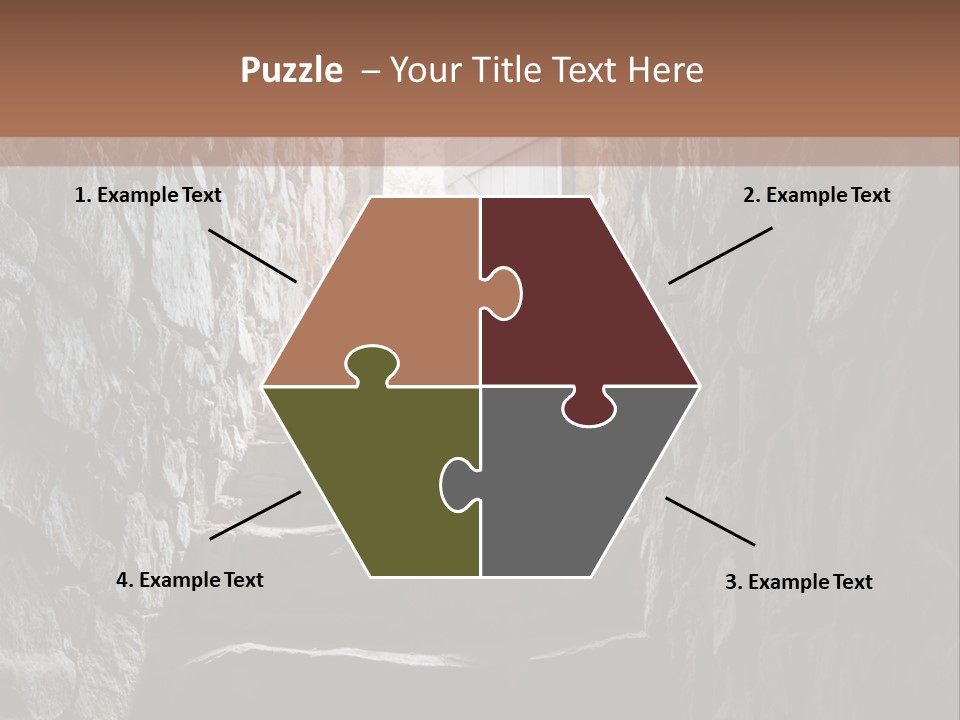 Wine Architecture Path PowerPoint Template