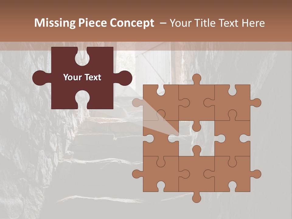 Wine Architecture Path PowerPoint Template