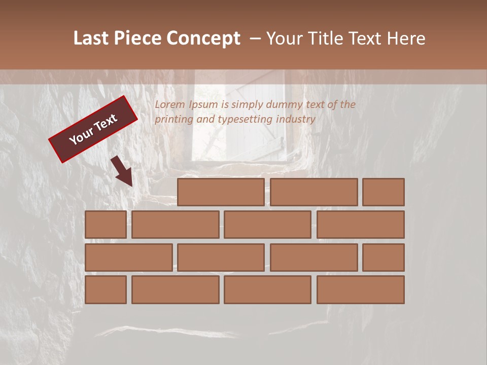 Wine Architecture Path PowerPoint Template