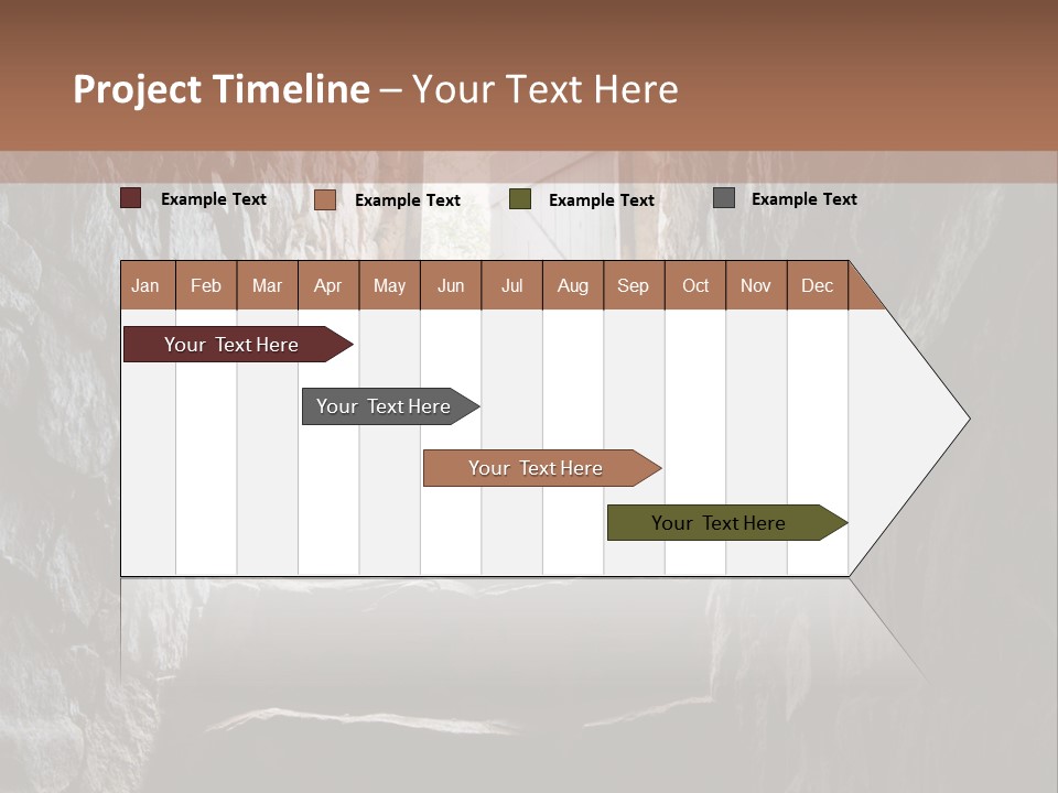 Wine Architecture Path PowerPoint Template