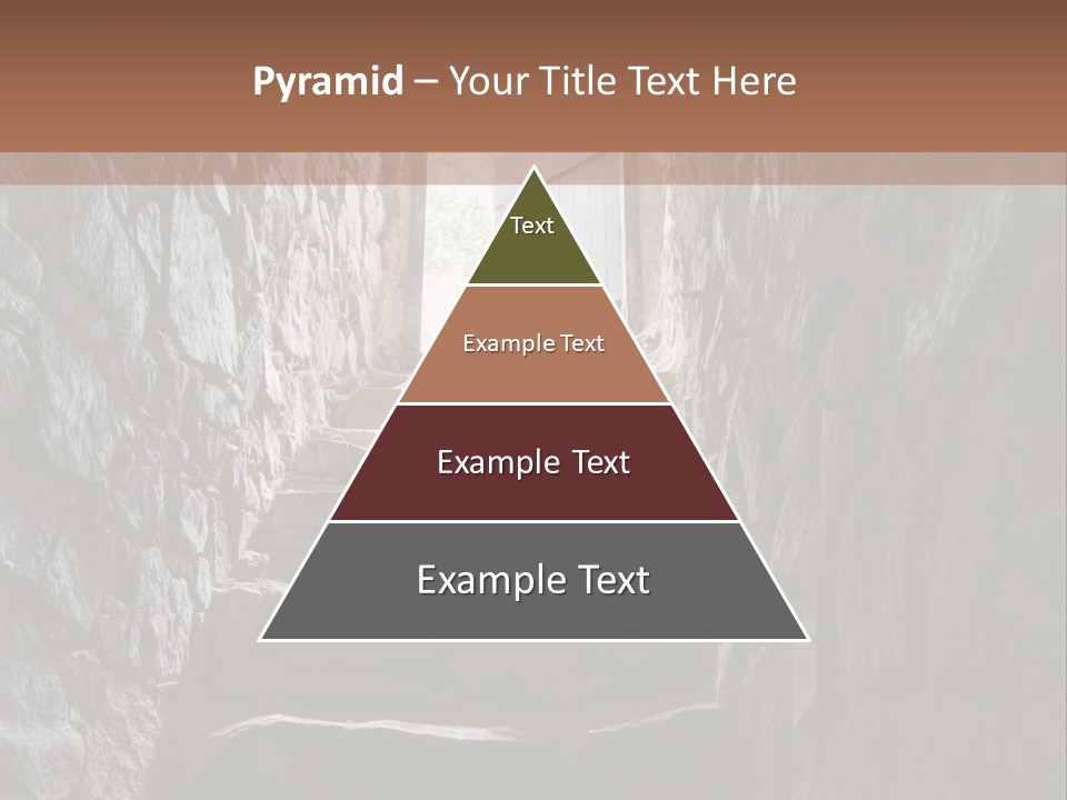 Wine Architecture Path PowerPoint Template