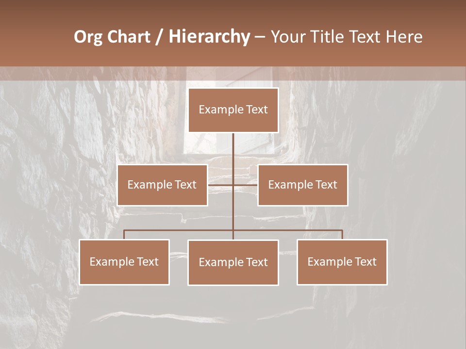 Wine Architecture Path PowerPoint Template