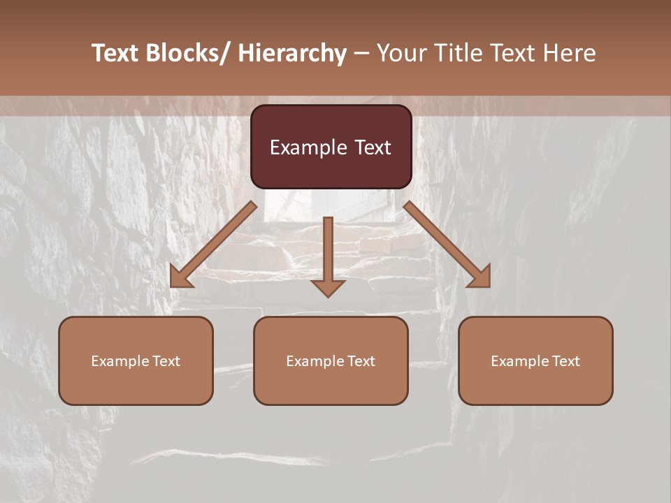 Wine Architecture Path PowerPoint Template