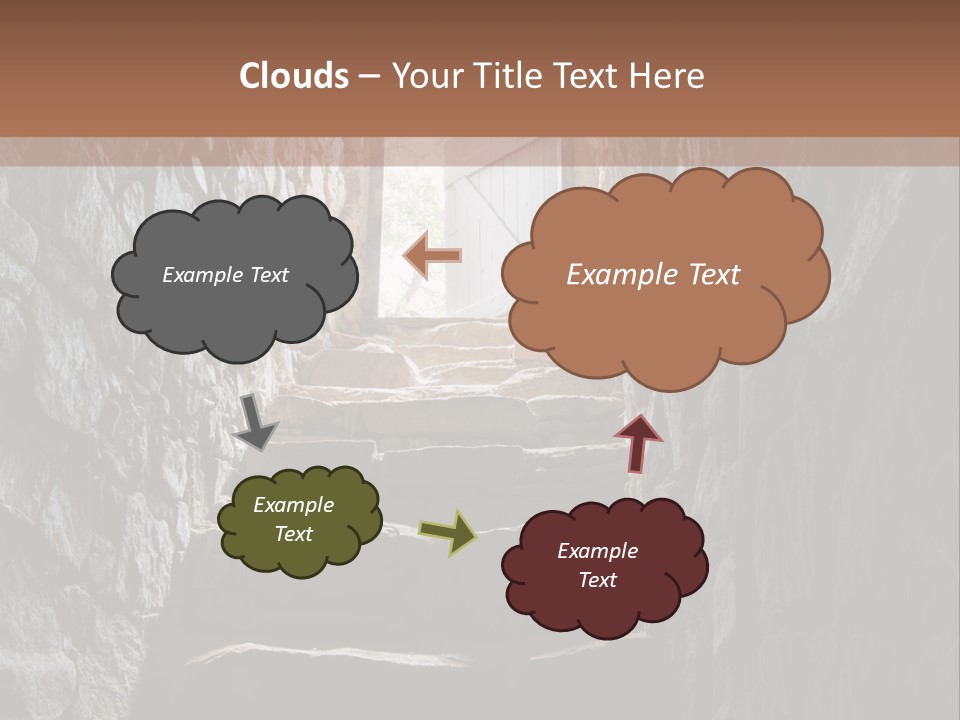 Wine Architecture Path PowerPoint Template