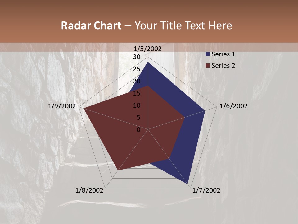 Wine Architecture Path PowerPoint Template