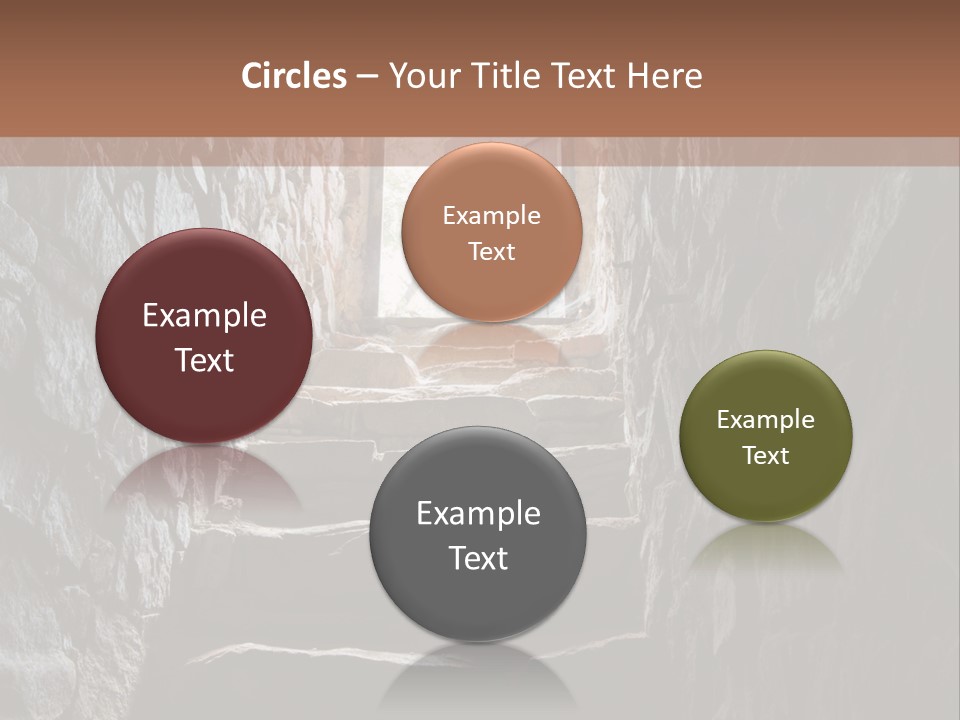 Wine Architecture Path PowerPoint Template