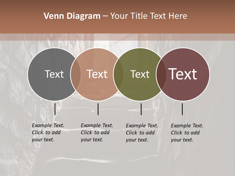 Wine Architecture Path PowerPoint Template