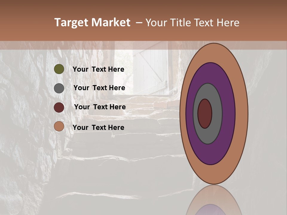 Wine Architecture Path PowerPoint Template