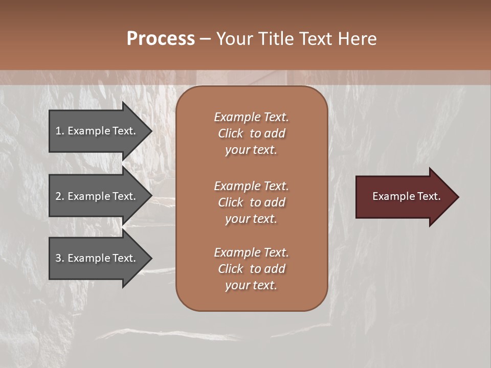 Wine Architecture Path PowerPoint Template