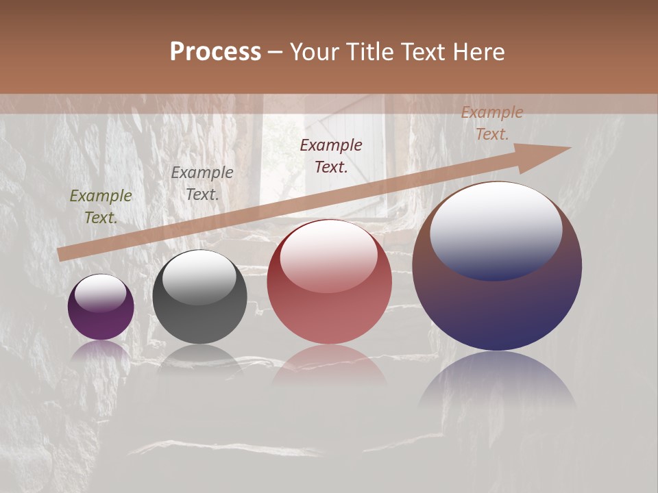 Wine Architecture Path PowerPoint Template