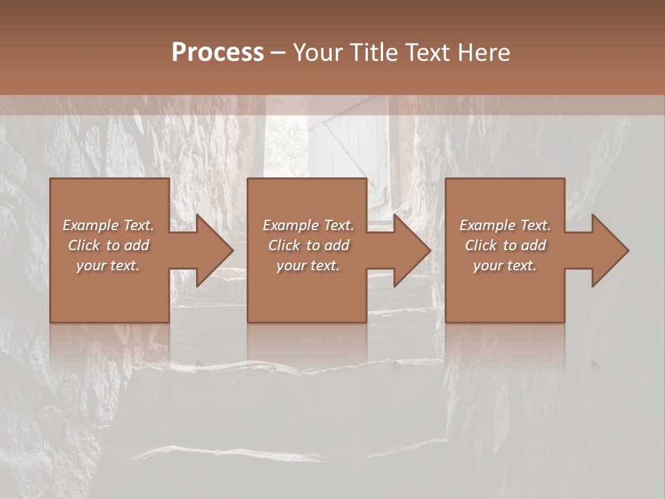 Wine Architecture Path PowerPoint Template