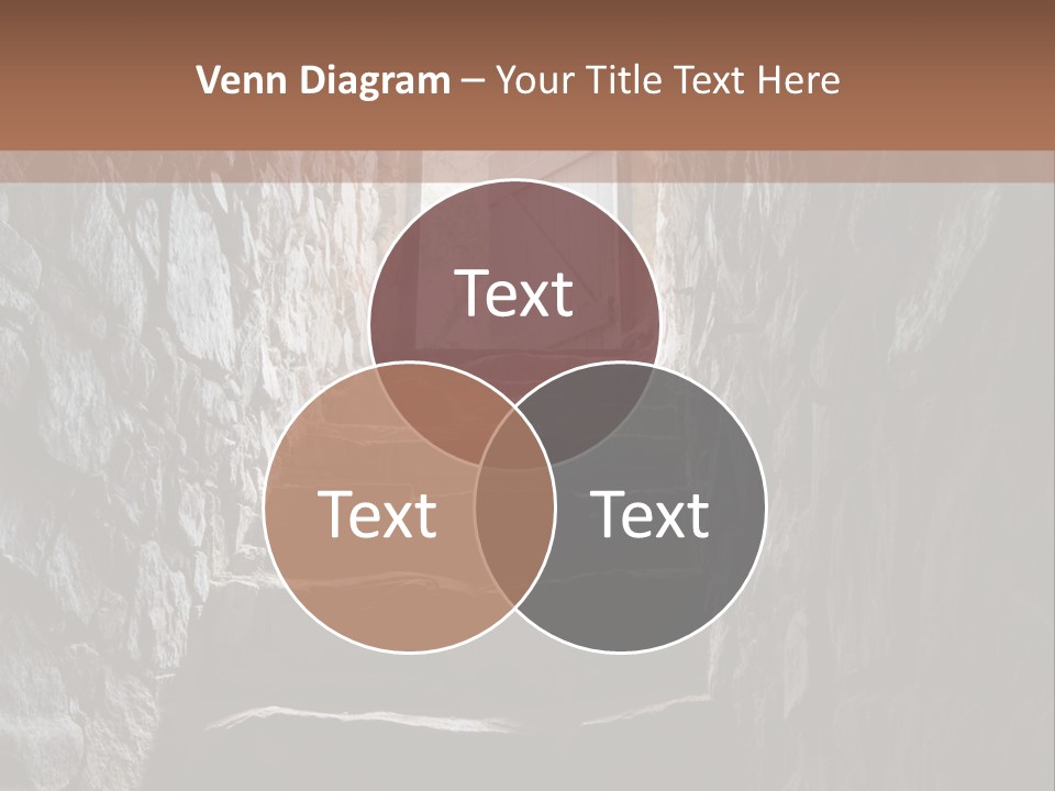 Wine Architecture Path PowerPoint Template