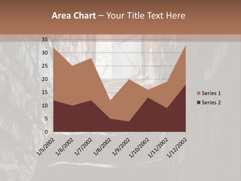 Wine Architecture Path PowerPoint Template