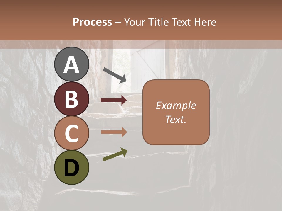 Wine Architecture Path PowerPoint Template