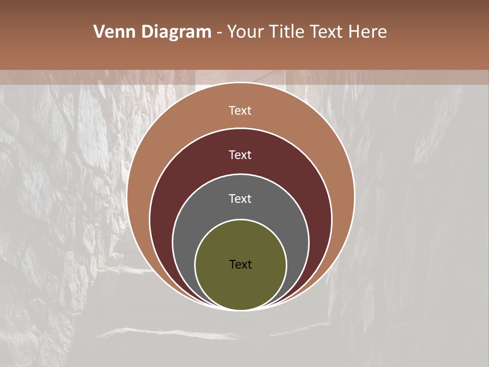 Wine Architecture Path PowerPoint Template