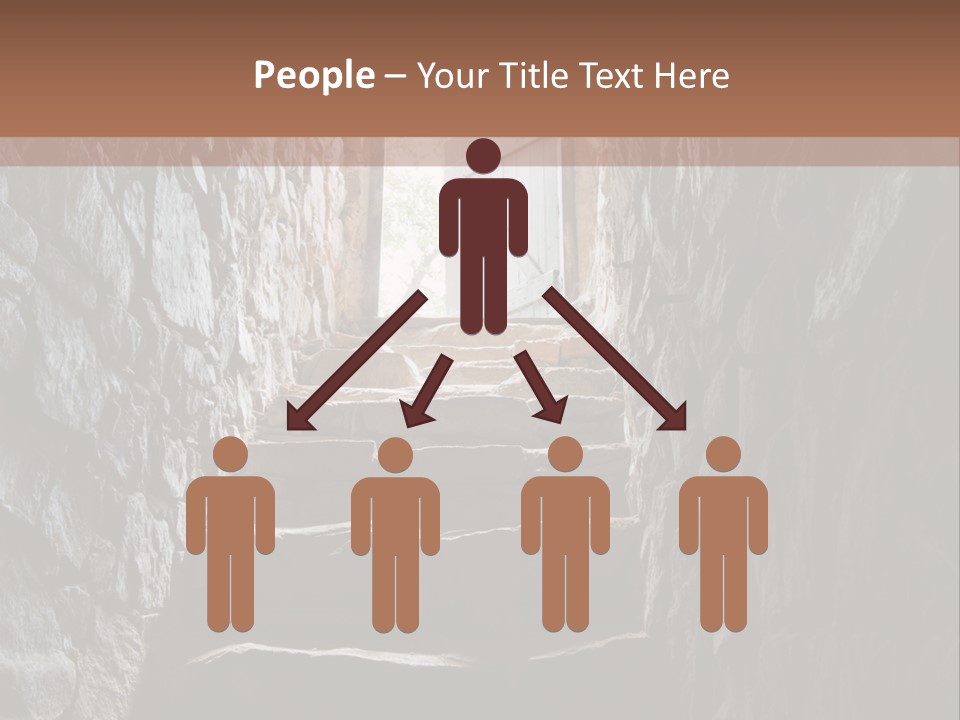 Wine Architecture Path PowerPoint Template