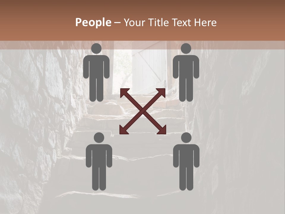 Wine Architecture Path PowerPoint Template