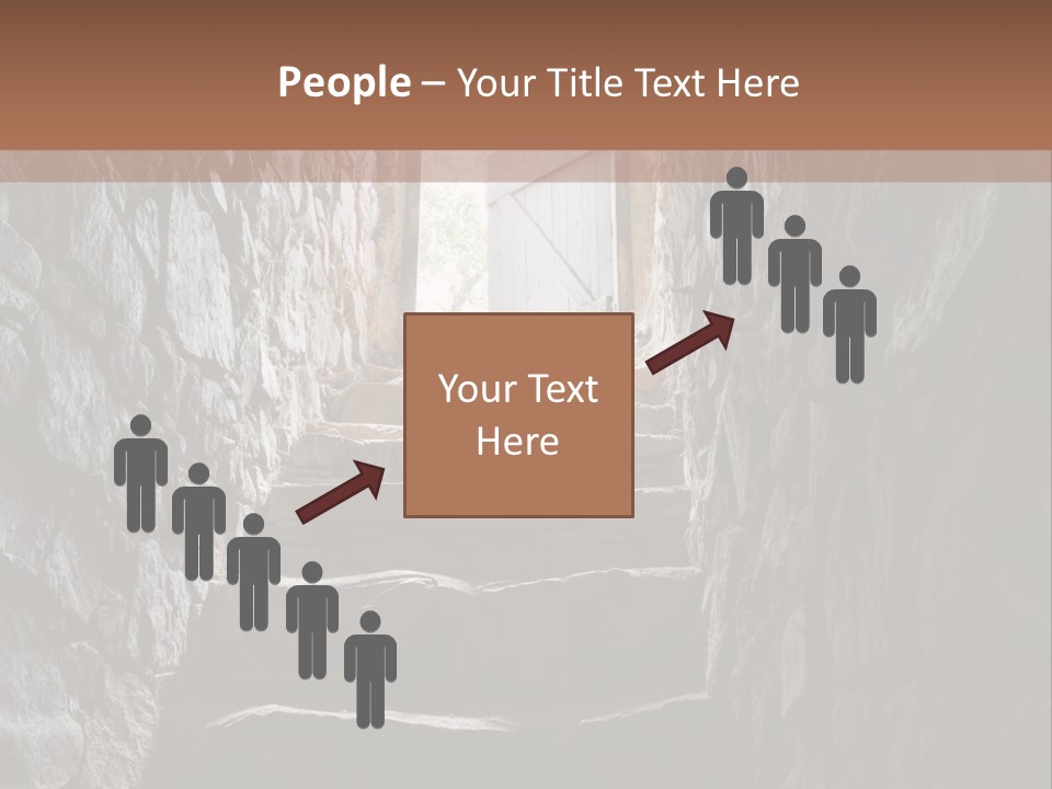 Wine Architecture Path PowerPoint Template
