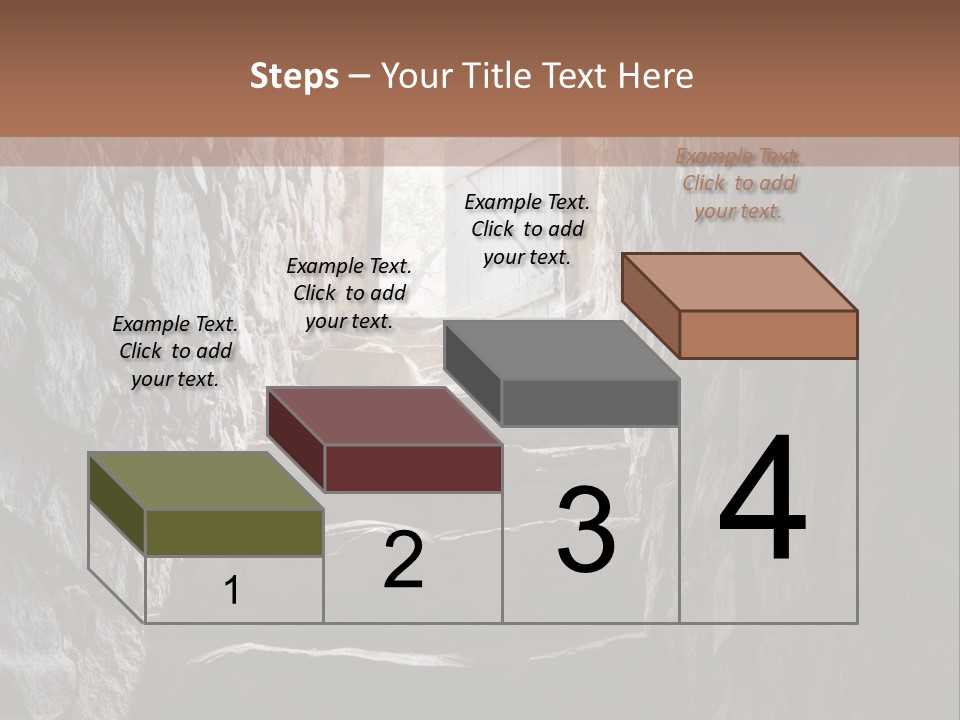 Wine Architecture Path PowerPoint Template