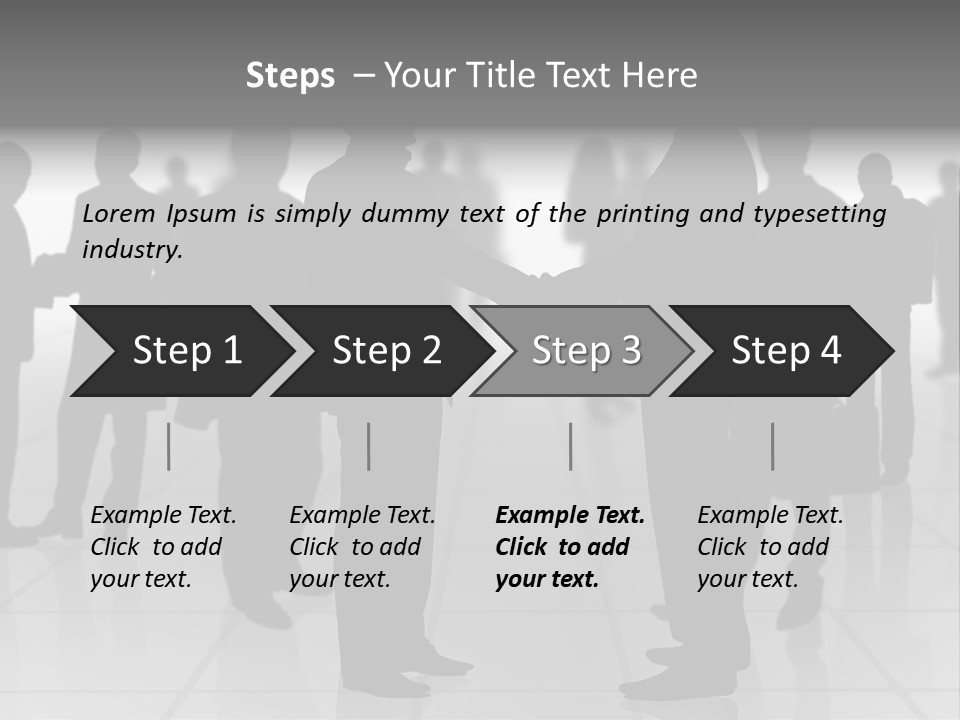 World Meeting Agreement PowerPoint Template