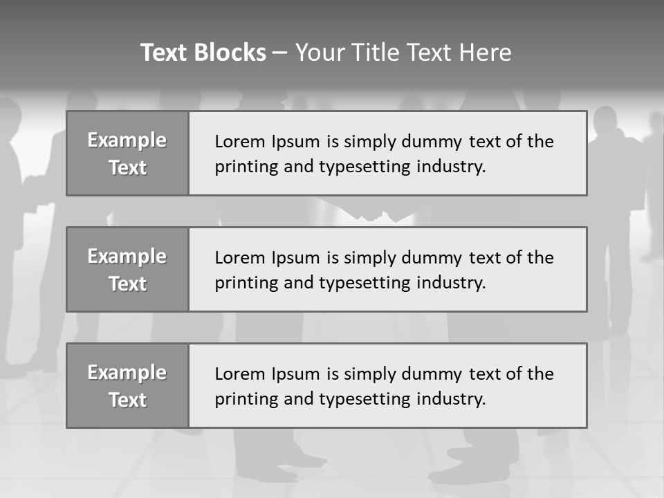 World Meeting Agreement PowerPoint Template