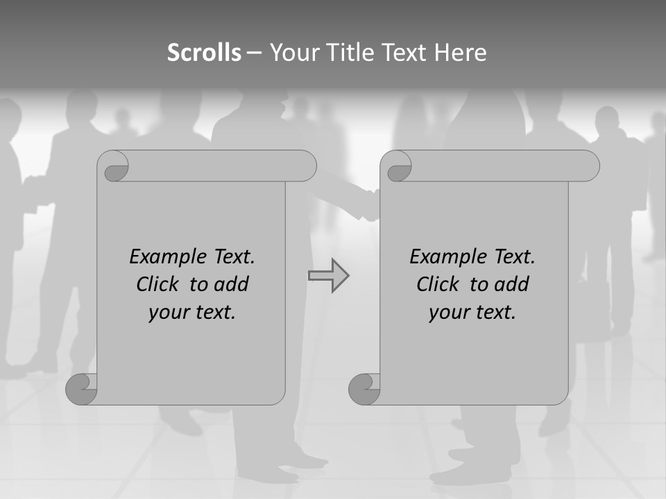 World Meeting Agreement PowerPoint Template