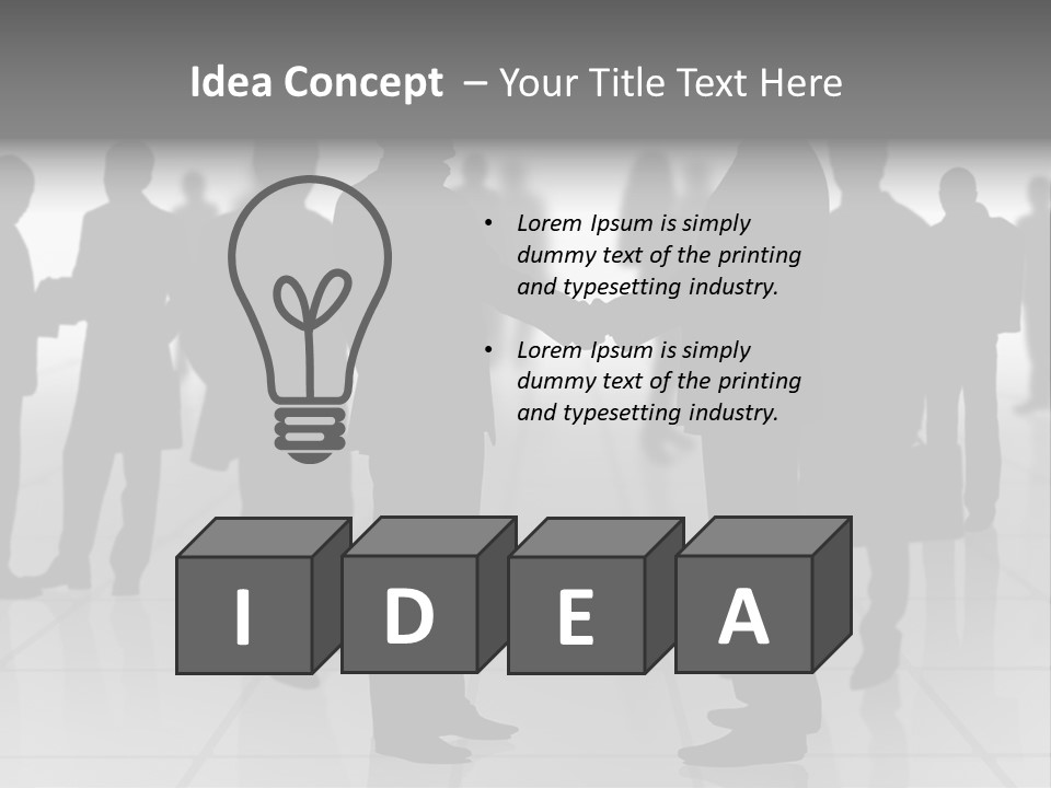 World Meeting Agreement PowerPoint Template