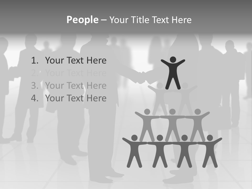 World Meeting Agreement PowerPoint Template