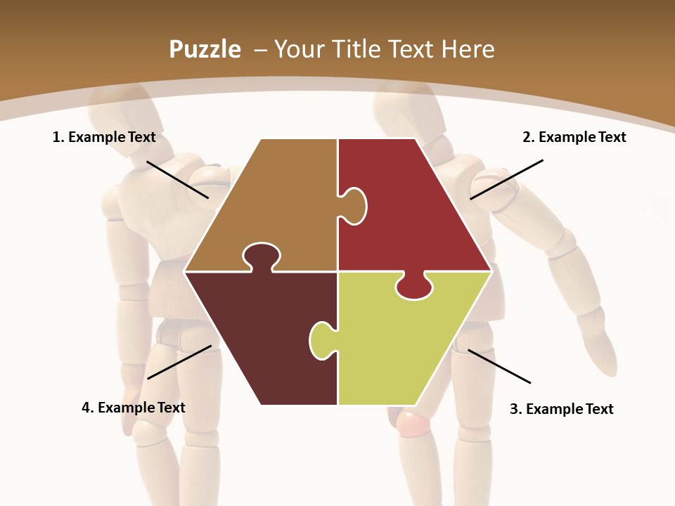 Traumatized Motionless Pose PowerPoint Template