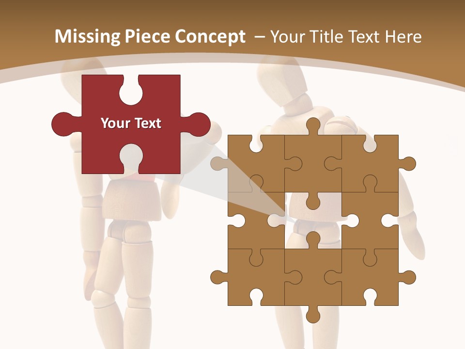 Traumatized Motionless Pose PowerPoint Template