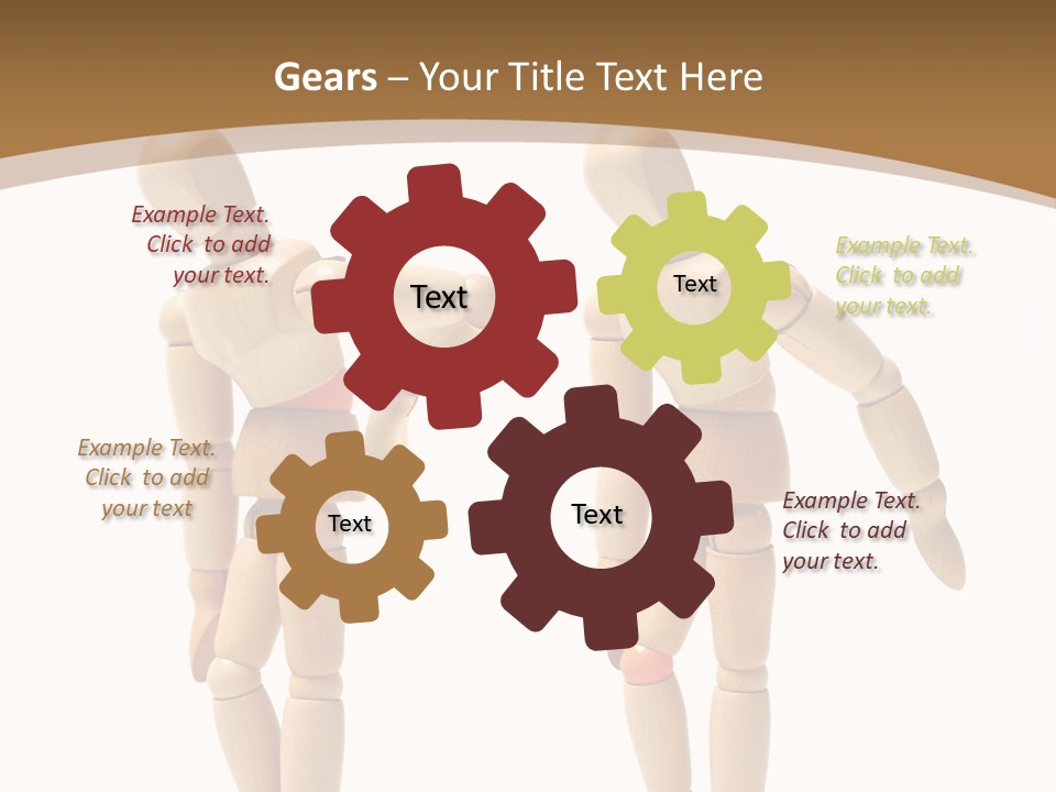 Traumatized Motionless Pose PowerPoint Template