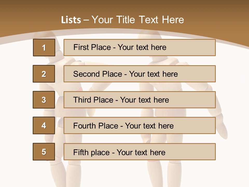 Traumatized Motionless Pose PowerPoint Template