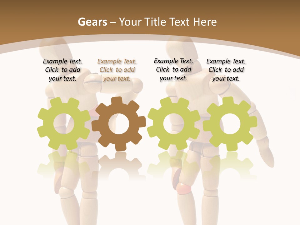 Traumatized Motionless Pose PowerPoint Template