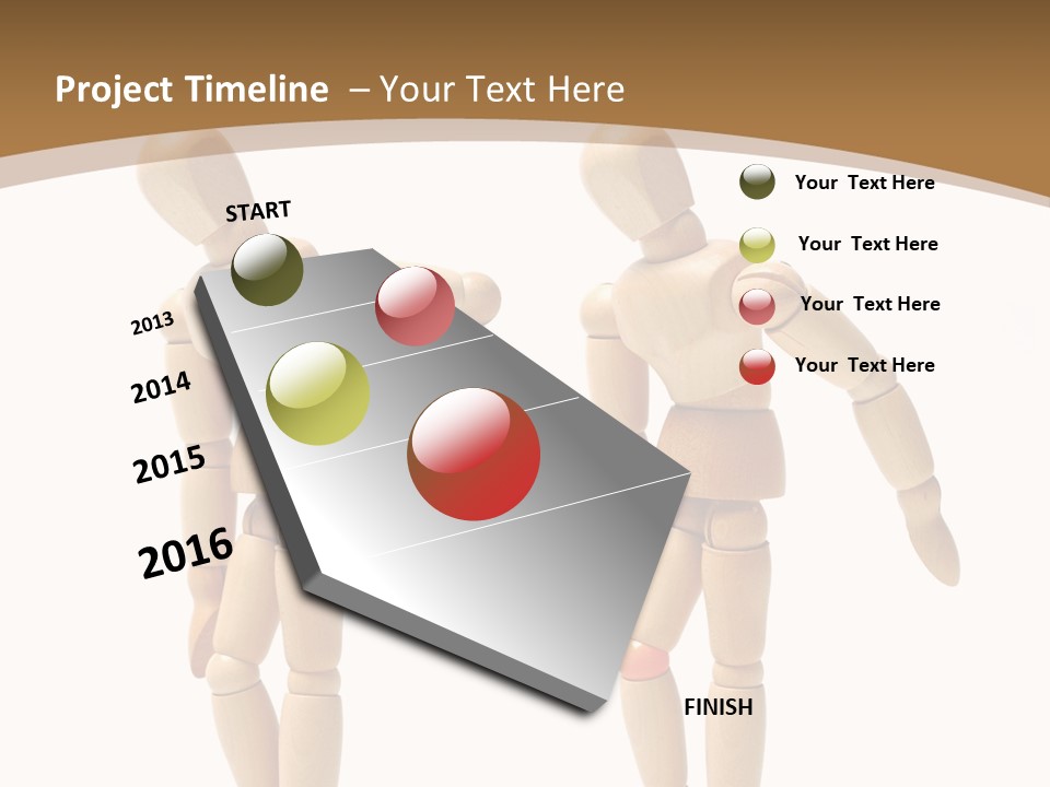 Traumatized Motionless Pose PowerPoint Template