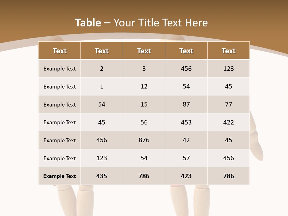 Traumatized Motionless Pose PowerPoint Template