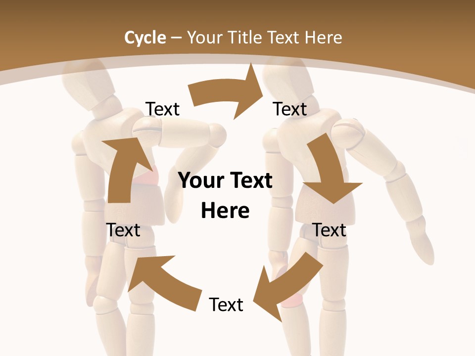 Traumatized Motionless Pose PowerPoint Template