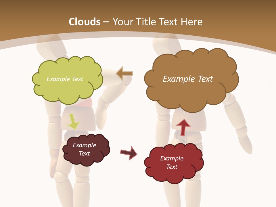 Traumatized Motionless Pose PowerPoint Template