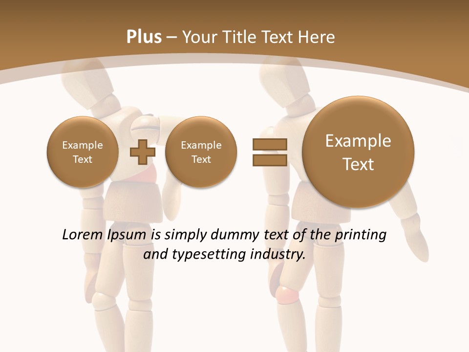 Traumatized Motionless Pose PowerPoint Template