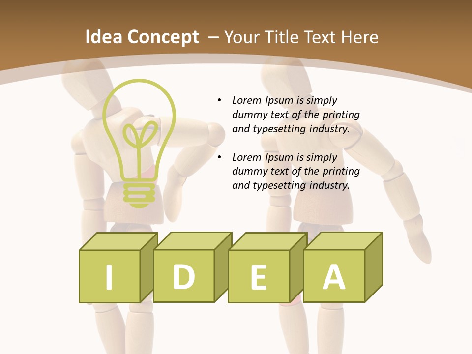 Traumatized Motionless Pose PowerPoint Template