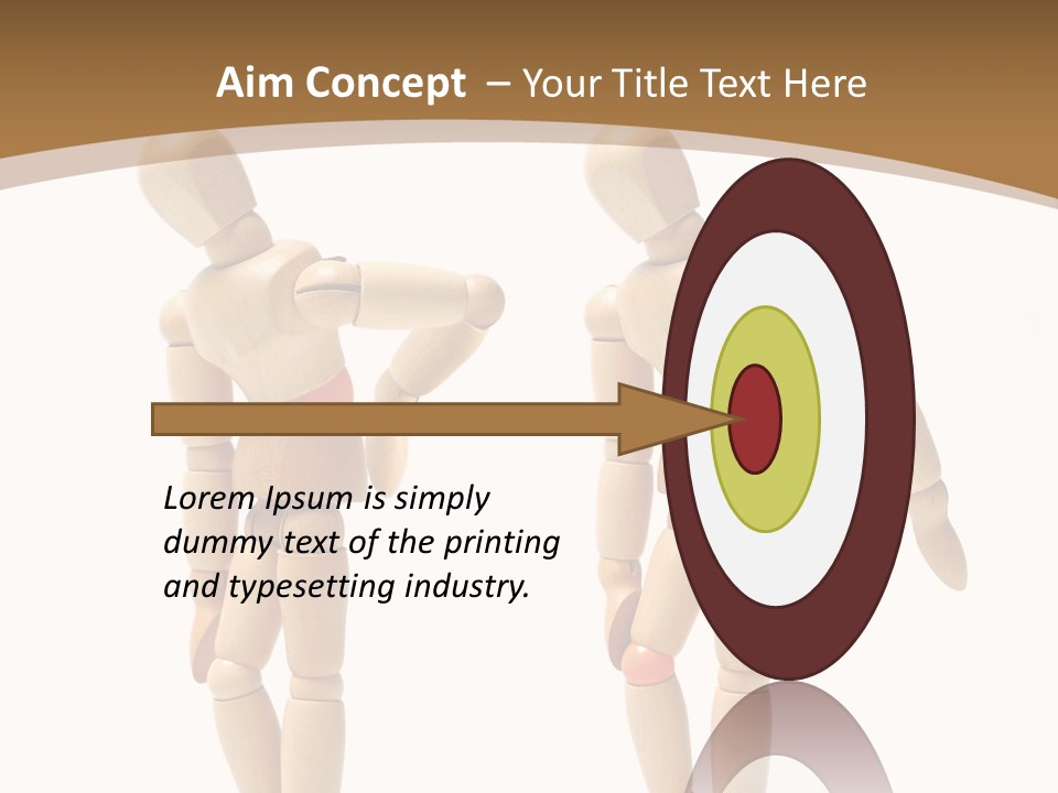 Traumatized Motionless Pose PowerPoint Template