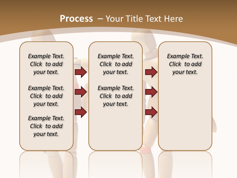 Traumatized Motionless Pose PowerPoint Template