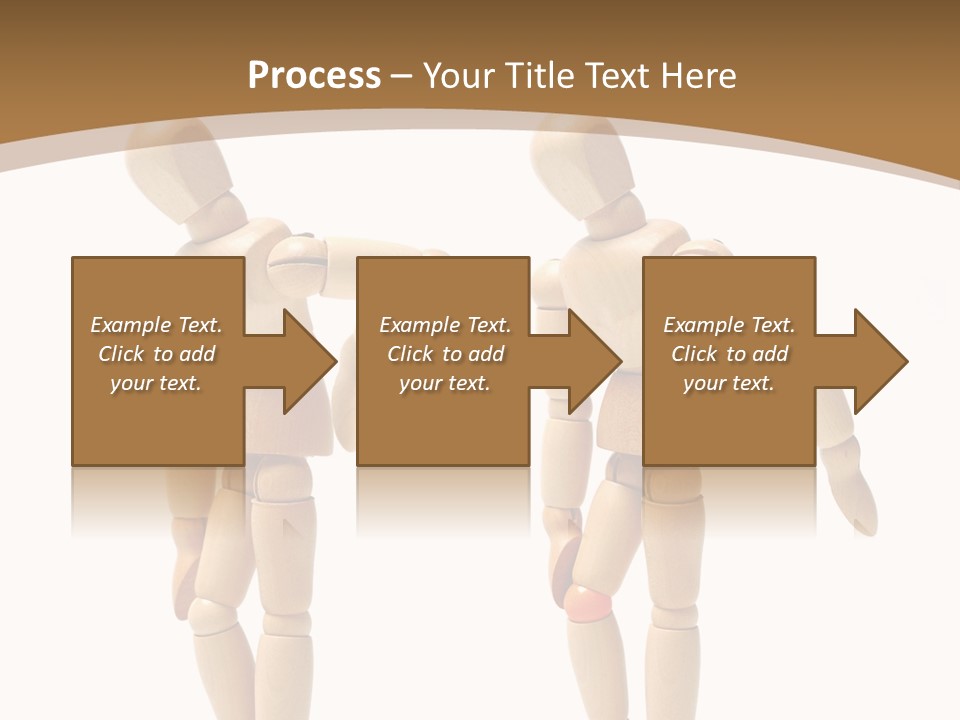 Traumatized Motionless Pose PowerPoint Template