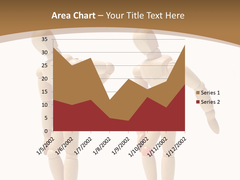 Traumatized Motionless Pose PowerPoint Template