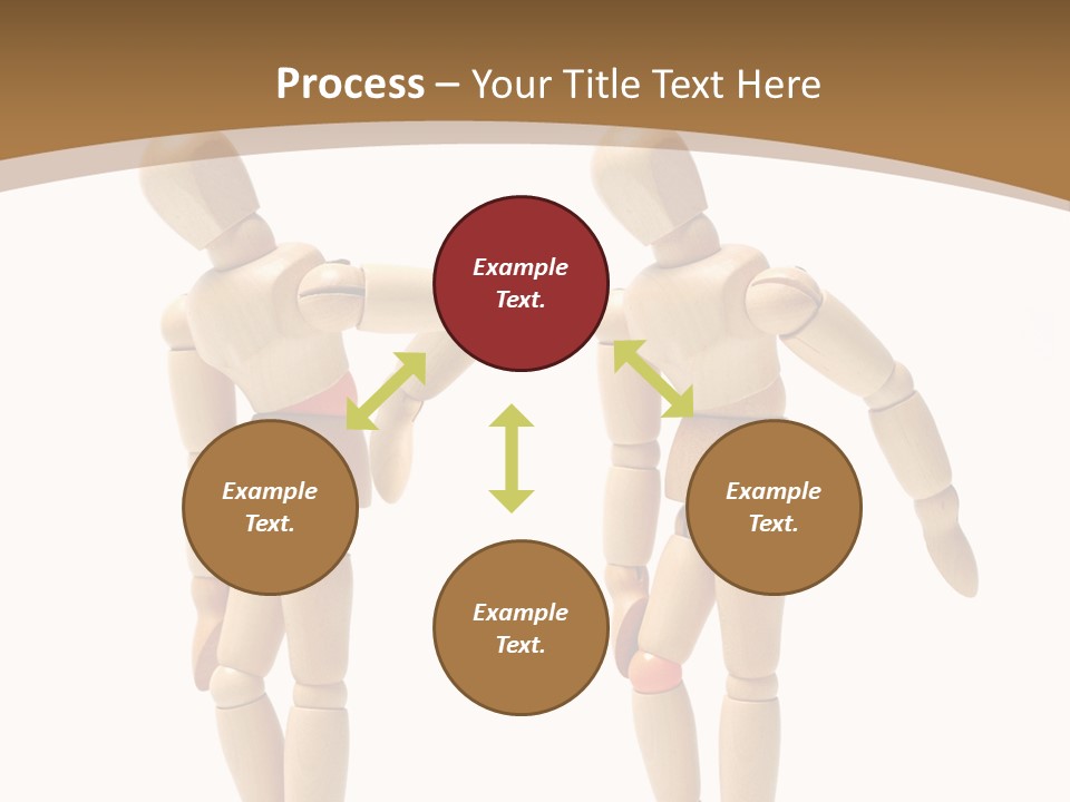 Traumatized Motionless Pose PowerPoint Template