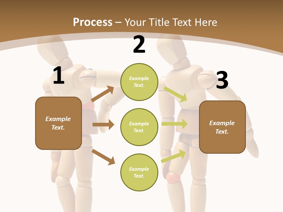Traumatized Motionless Pose PowerPoint Template