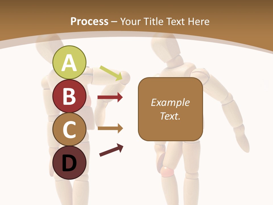 Traumatized Motionless Pose PowerPoint Template